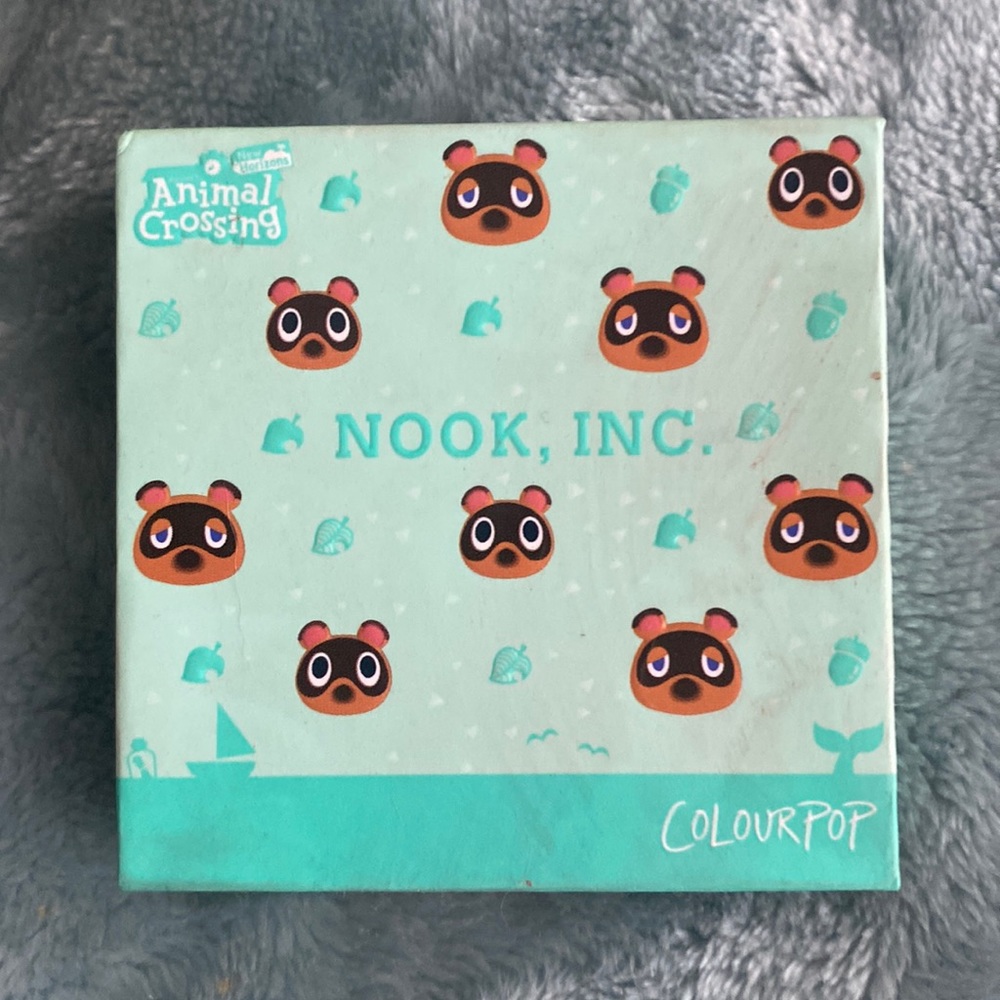 Colourpop Nook Animal Crossing eye palette